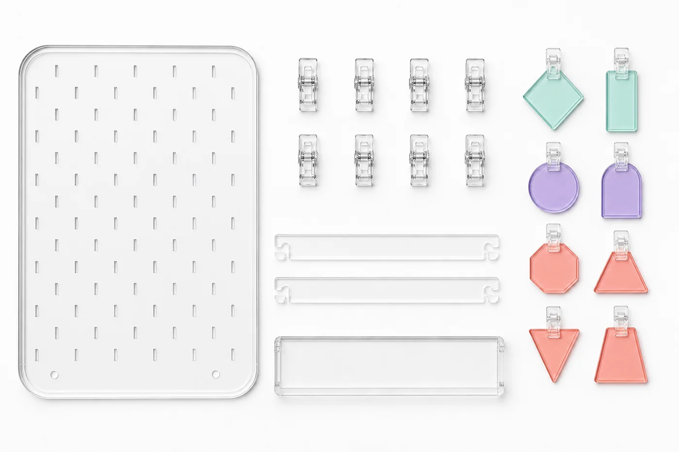 PIN-GRID: A Pinless Acrylic Insert Board for Ita Bags
